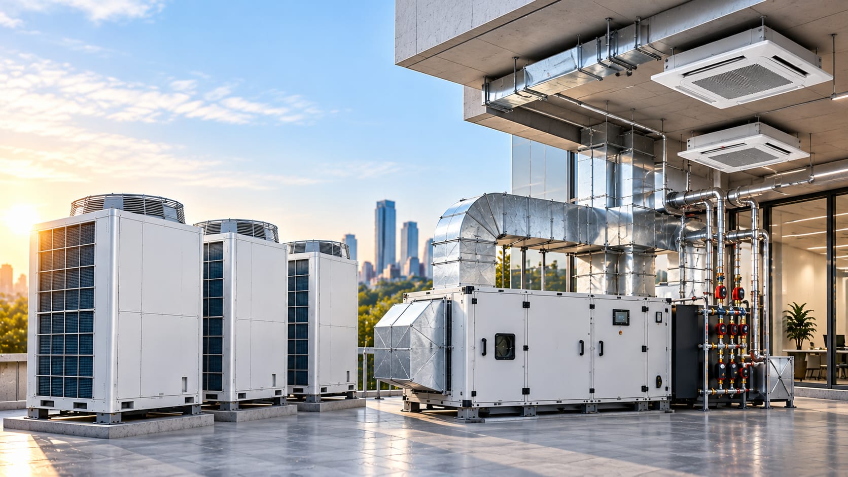 HVAC havalandırma ve klima santrali sistemleri Ankara
