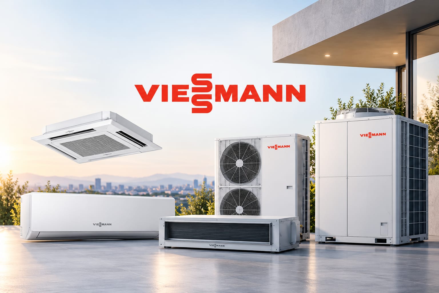 Viessmann klima sistemleri ve iç ortam iklimlendirme çözümleri